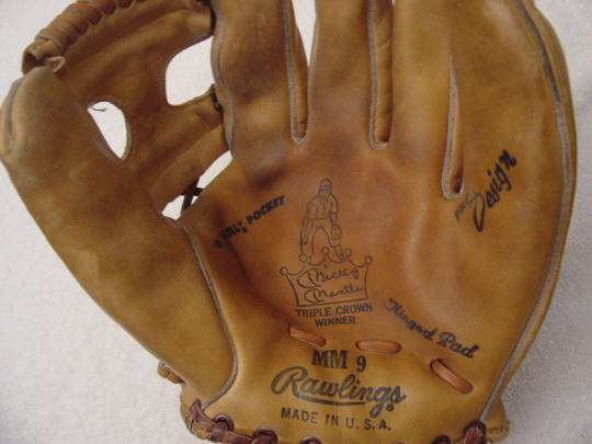 Mickey Mantle Rawlings MM9 Front